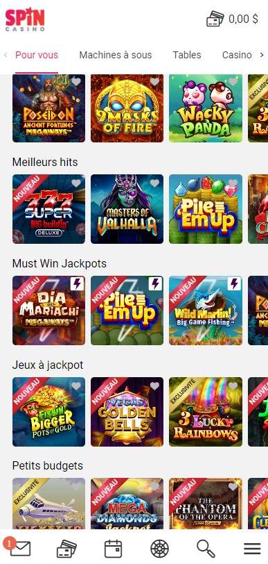 Meilleurs Casinos Mobile aperçu 1
