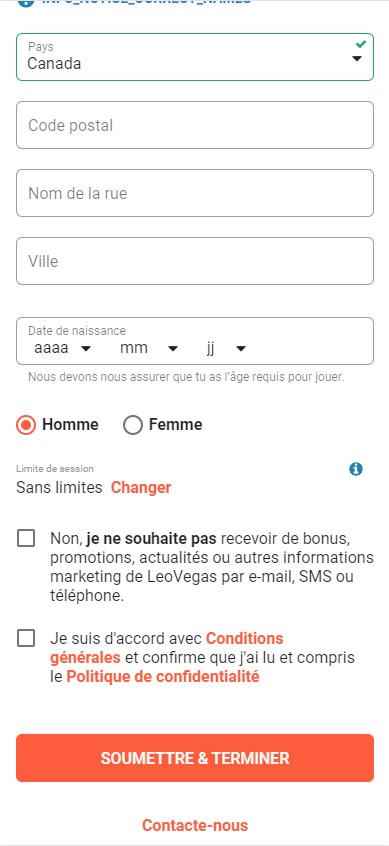 Les gains obtenus à partir de ces tours nécessitent une mise de 35 fois avant tout retrait.