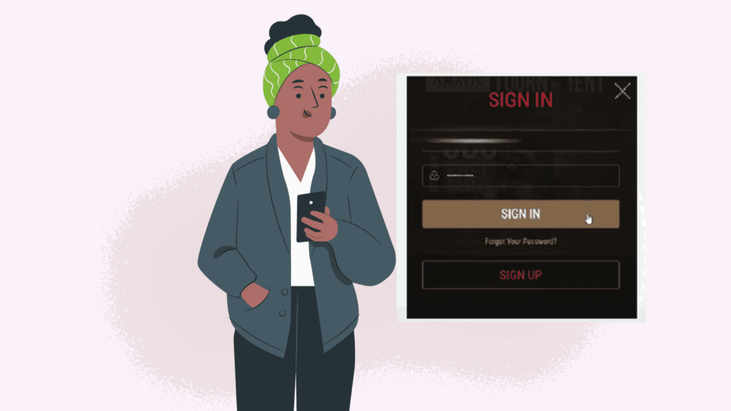 Créez un compte casino