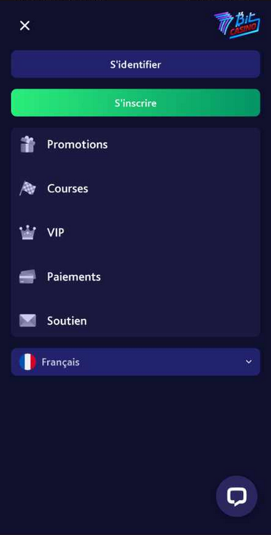 Aperçu mobile du 7Bit Casino 1