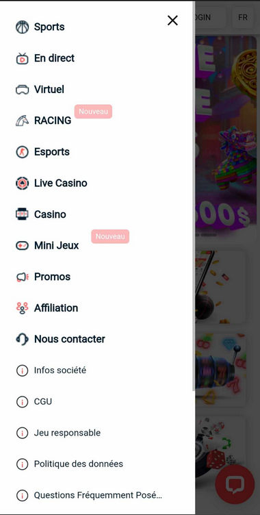 Aperçu mobile 2 du Casino Rolletto