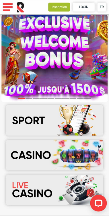 Aperçu mobile 1 du Casino Rolletto