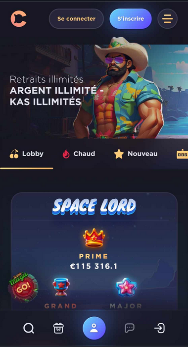 Kas.casino Mobile aperçu 2