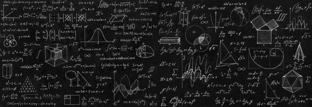 Calculs sur un tableau noir