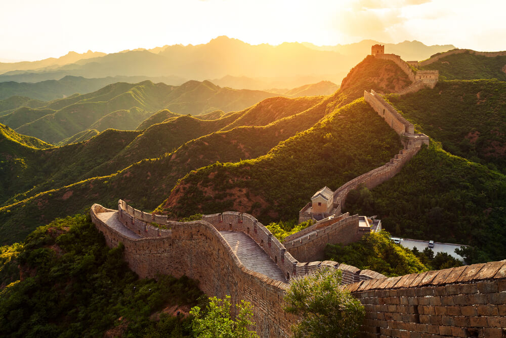 la Grande Muraille de Chine