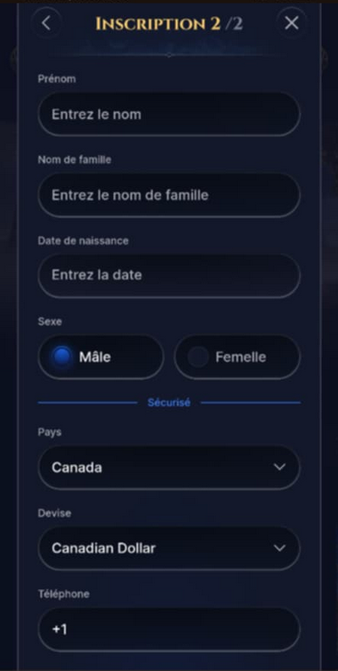 Pour démarrer avec Cazeus Casino, le processus de connexion est simple et direct :