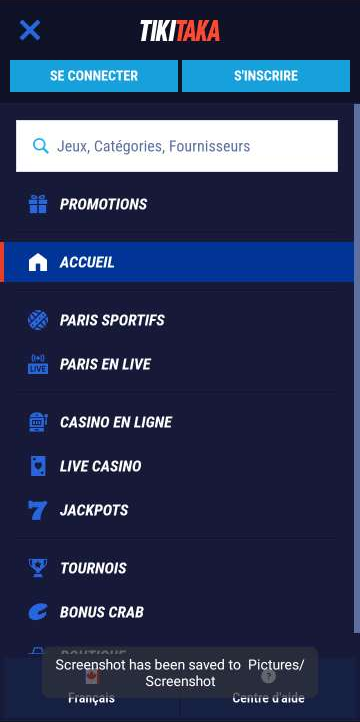 Aperçu mobile 1 de TikiTaka Casino