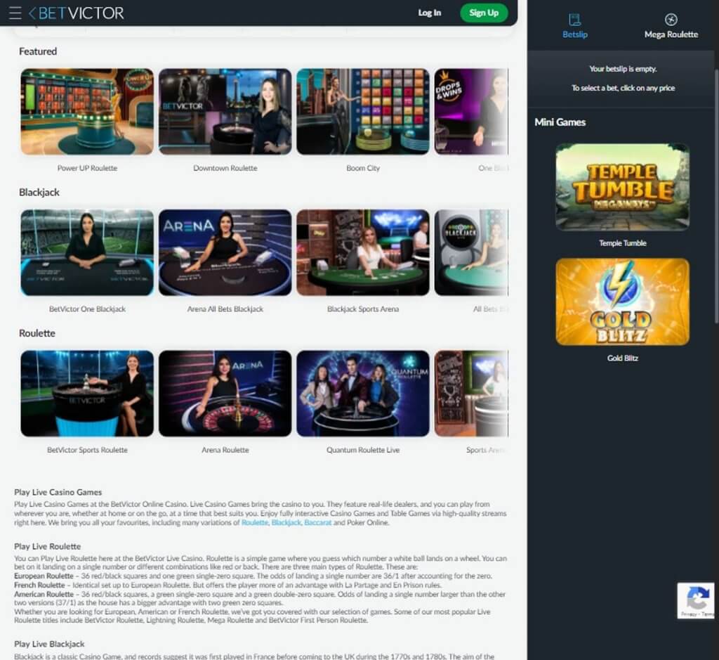 {29} Designed for seamless operation and user satisfaction, BetVictor's app is straightforward, featuring swift gameplay and accessible banking options.