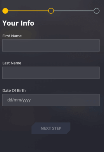 21 Casino Registration Process Image 2