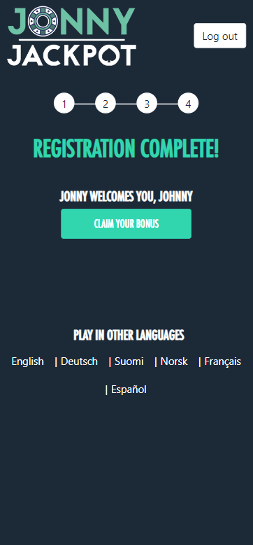 Guide for Registration Process at Jonny Jackpot Casino (Image 4)