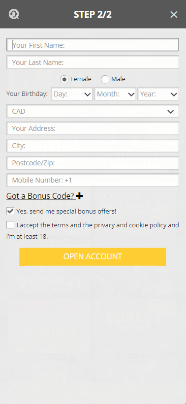 Visual Guide to Regent Play Casino Registration - Image 2