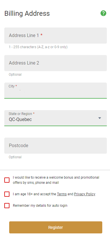 Step-by-Step Guide to River Belle Casino's Registration Process Image 4