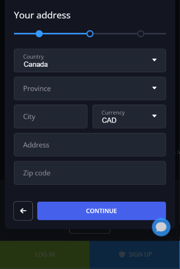 Image of Twin Casino Registration Process 2