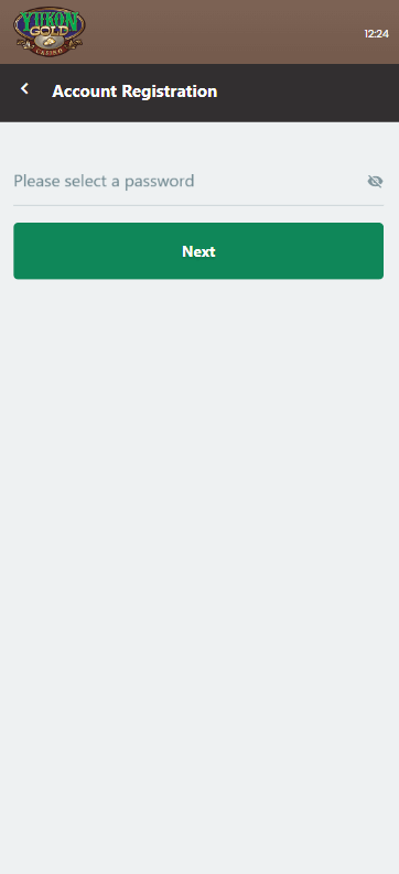 Image 3 of Yukon Gold Casino Registration Process