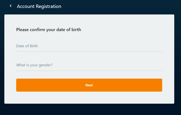 Illustrations of Cosmo Casino Registration Steps - Image 2
