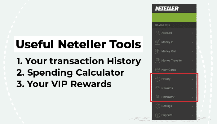 Полезные инструменты Neteller
