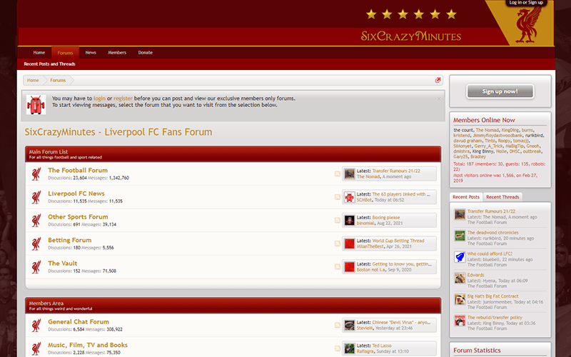 SixCrazyMinute forum