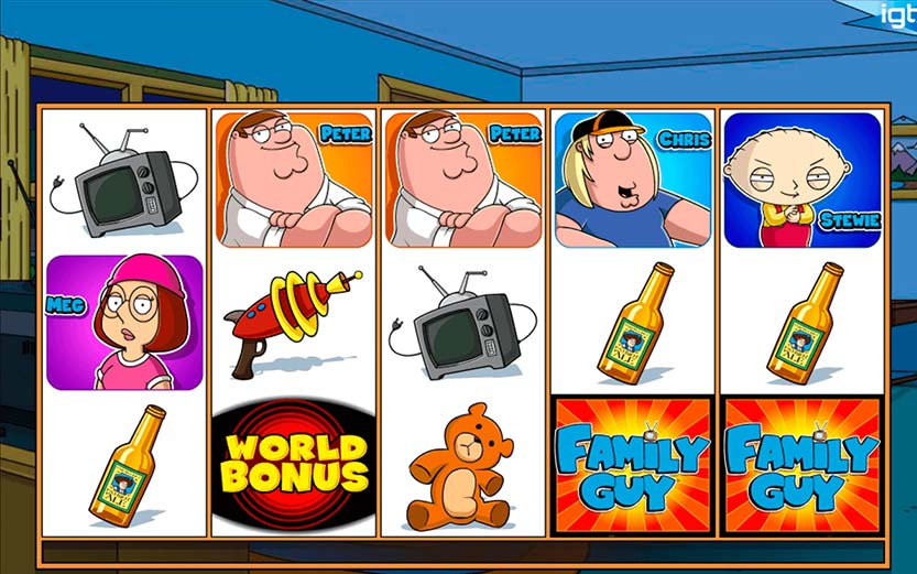 Introducing the lively world of Family Guy Slot Machines