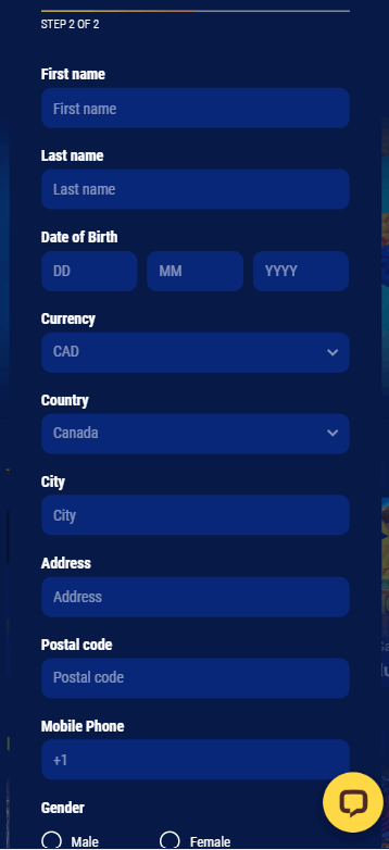 Further visuals demonstrate how smooth transitioning through account settings is at Kakadu Casino.