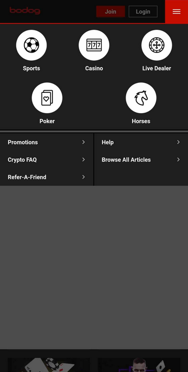 Bodog Casino Mobile Preview 2
