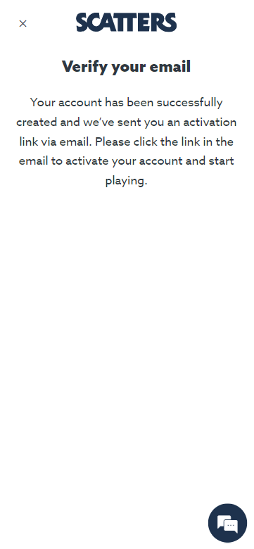 Scatters Casino Sign-Up Visual Guide Image 3