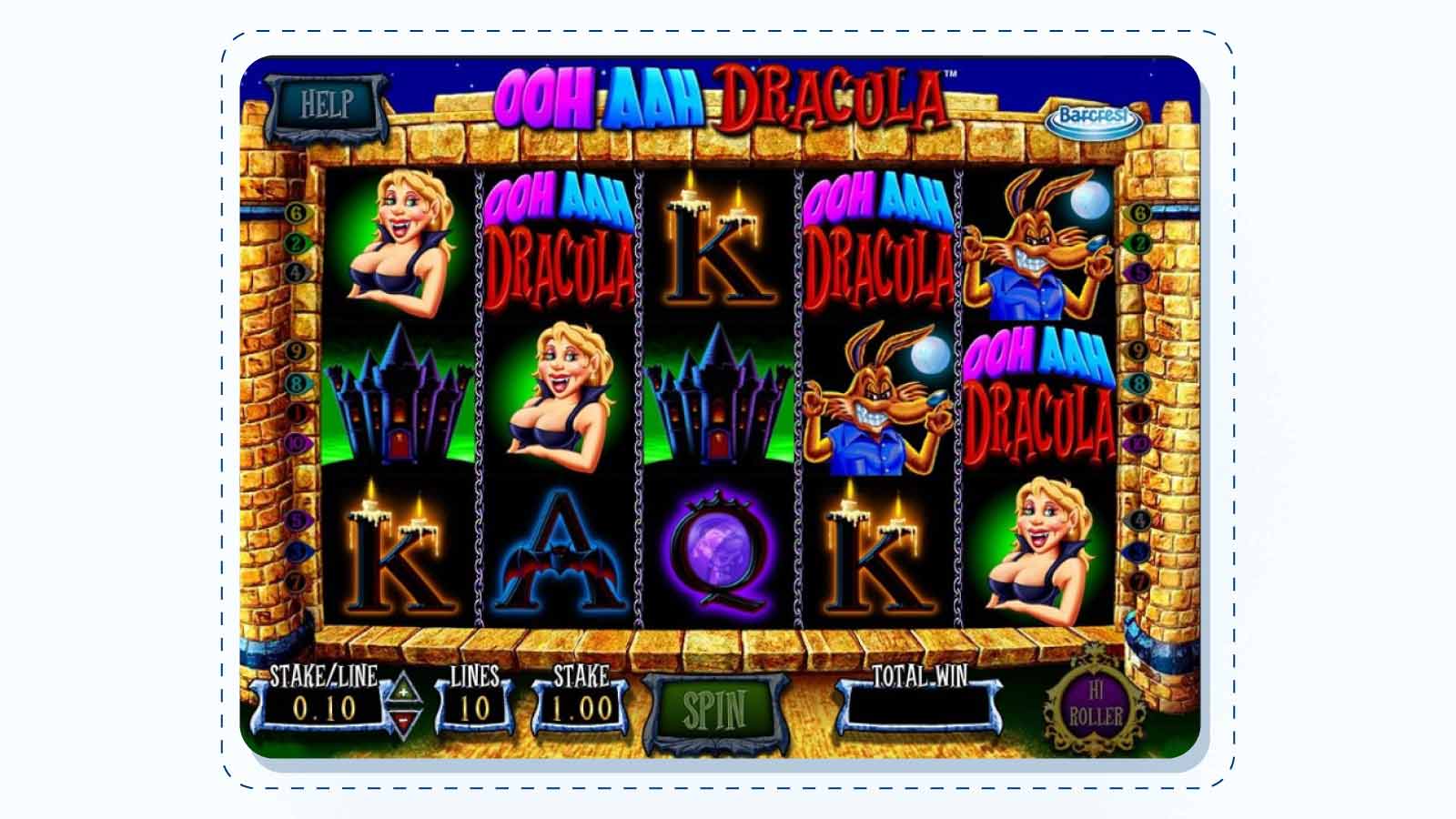 OOH AAH Dracula – RTP holds at 99% – A gem from Barcrest-SG Gaming
