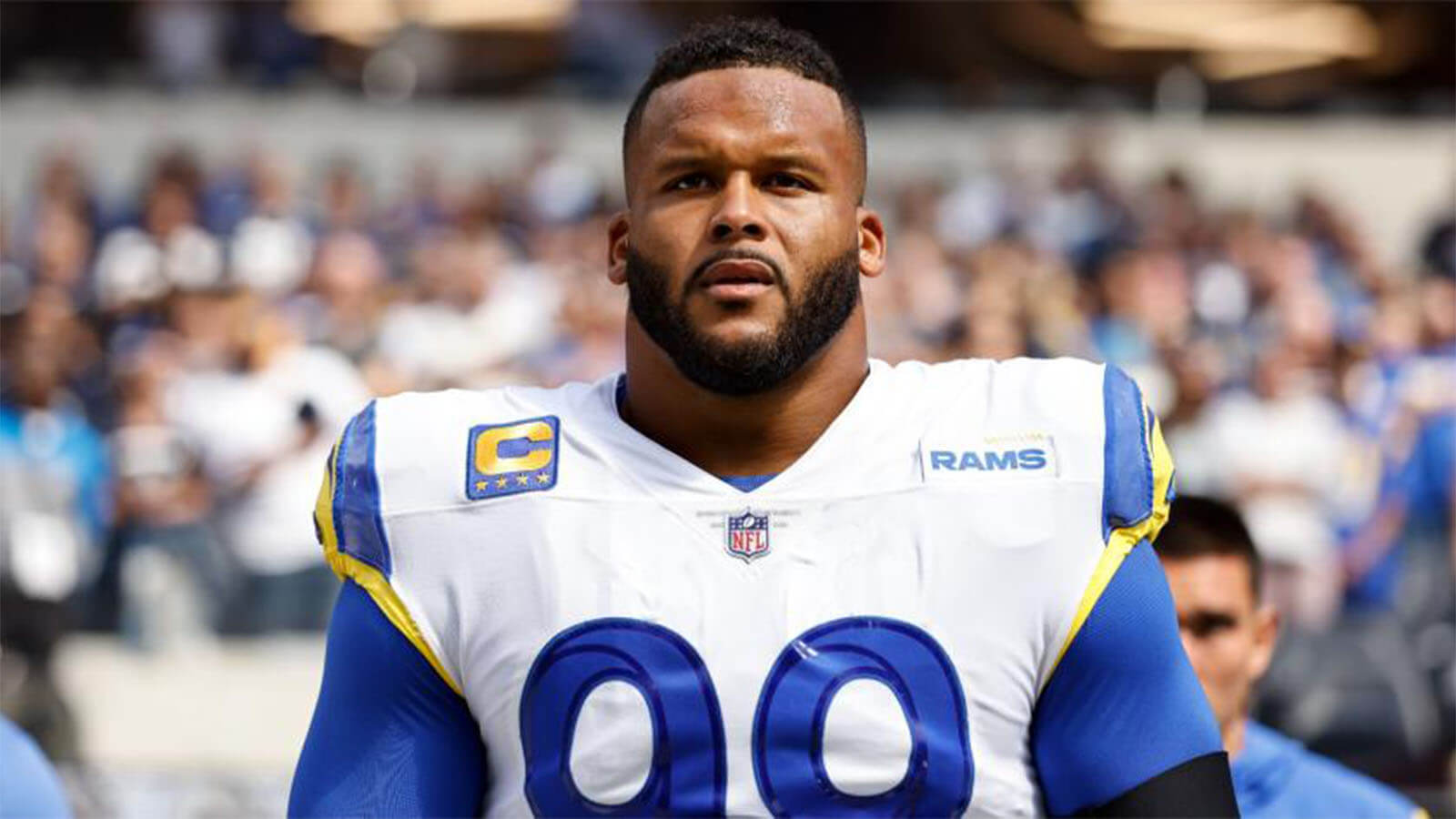 Aaron Donald - followed by 1.2 million fans