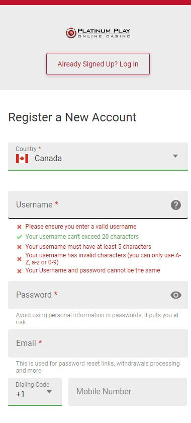 Platinum Play Registration Process Visual 2