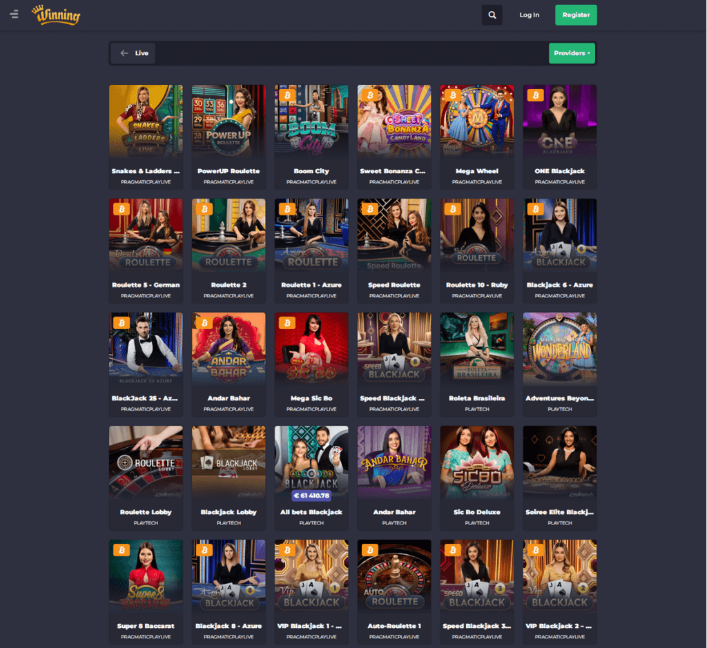 Winning.io Desktop Preview 2