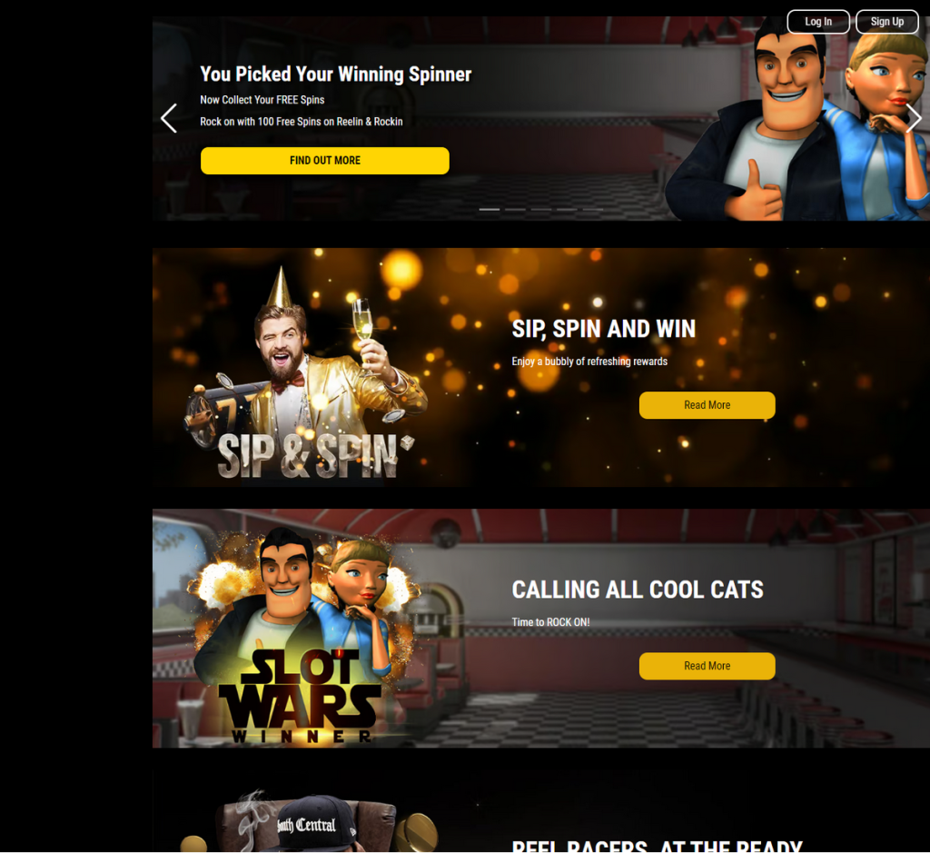 Big Dollar Casino Desktop Preview 1