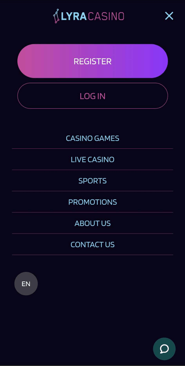 Lyra Casino Mobile Preview 2
