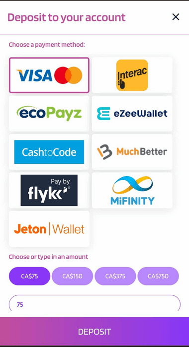 Lyra Casino Sign-Up Procedure Visual 2