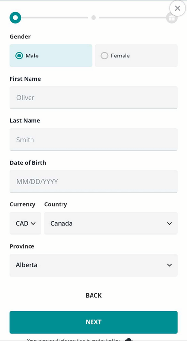 Step-by-step Process for Novibet Casino Sign-up Image 3