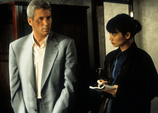 A scene from Red Corner