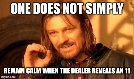 Lord of the Rings Gambling meme