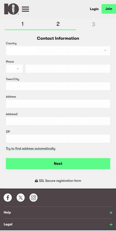 Visual Guide to 10Bet Casino Registration Image 3