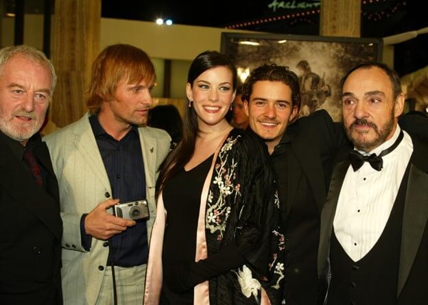 The premiere of The Two Towers