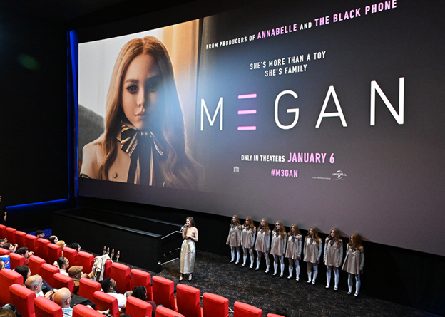Allison Williams at a special New York screening event for ‘M3GAN’.