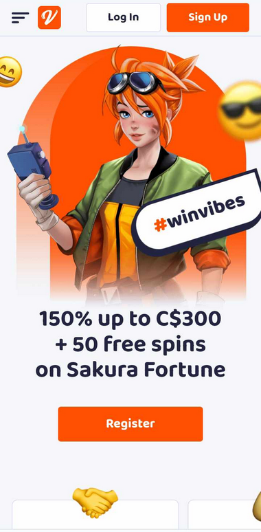 CasinoVibes Casino Mobile Preview 1