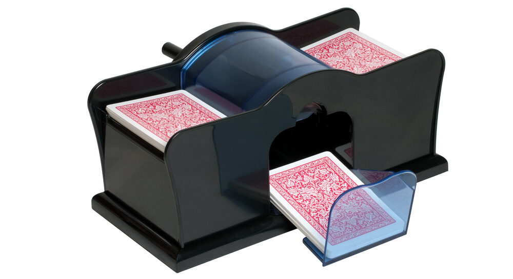 Automatic card shuffler