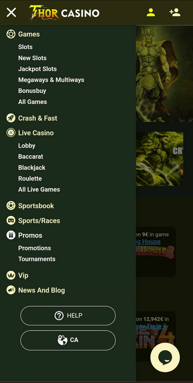 Thor Casino Mobile Preview 2