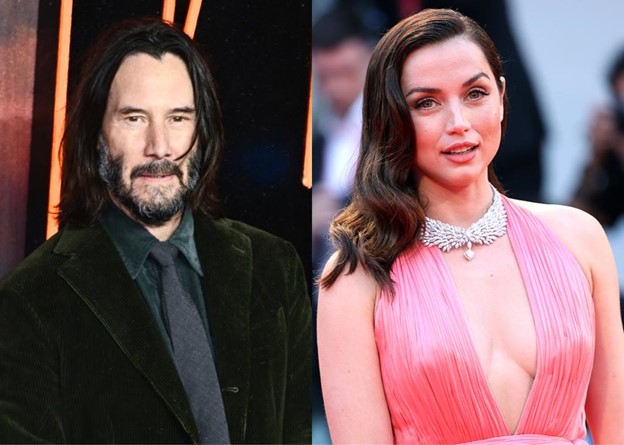 Keanu Reeves and Ana de Armas