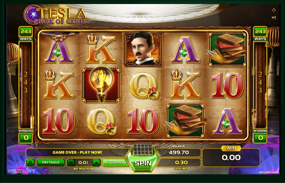 Tesla Spark of Genius - GameArt
