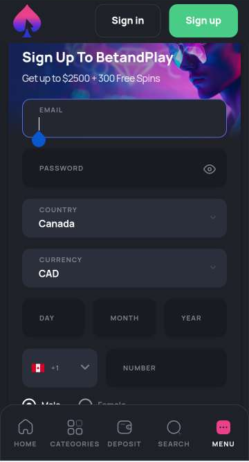 Navigating the Betandplay site is a breeze. The appealing blend of dark tones with vivid highlights helps in effortlessly navigating through its features.