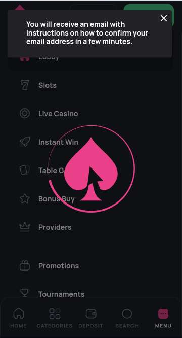 Betandplay Casino Registration: Process Displayed, Image 2