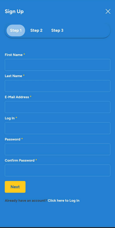 Your entry point is the casino’s homepage. This is where promotions, games, jackpots, and VIP sections first greet you.