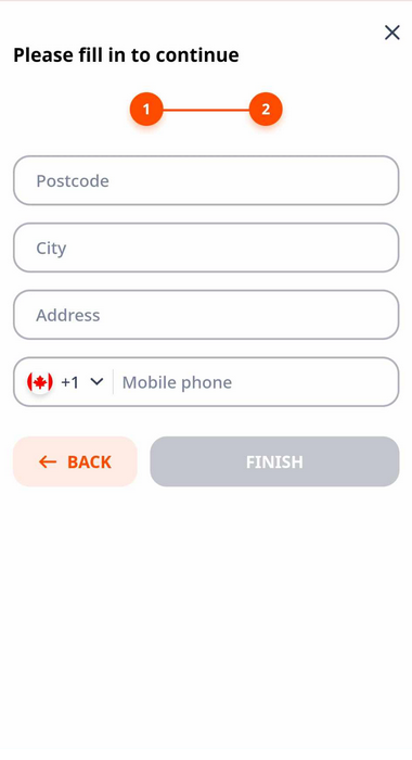 Visuals: Monro Casino Registration Step-by-Step Part 3