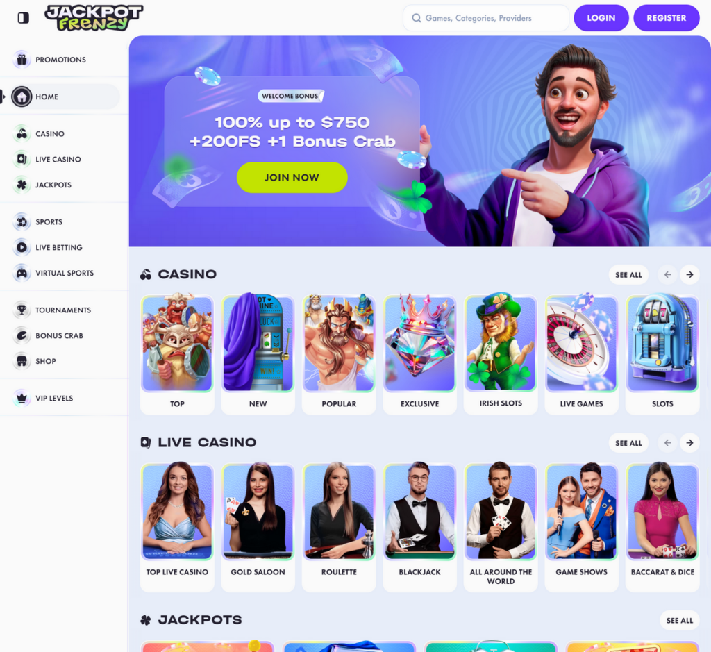 Explore Jackpot Frenzy Casino's offerings, codes, and a thorough review to uncover what makes this online hub a player's paradise.