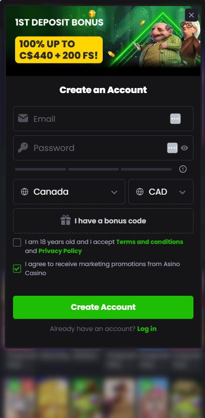 How to verify your Asino Casino account effectively.